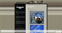 Desktop Screenshot of mariamadra.wordpress.com