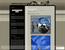 Tablet Screenshot of mariamadra.wordpress.com