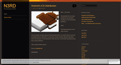Desktop Screenshot of n3rdcom.wordpress.com
