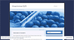 Desktop Screenshot of lilswimmer325.wordpress.com