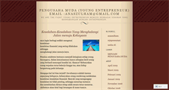 Desktop Screenshot of anaszulham.wordpress.com