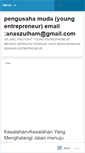 Mobile Screenshot of anaszulham.wordpress.com