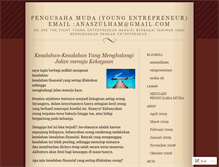 Tablet Screenshot of anaszulham.wordpress.com