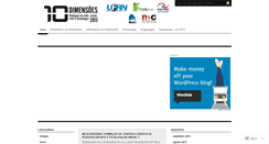 Desktop Screenshot of dezdimensoes.wordpress.com
