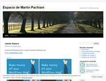 Tablet Screenshot of martinpachiani.wordpress.com
