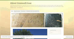Desktop Screenshot of olivercromwellcase.wordpress.com