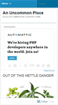 Mobile Screenshot of anuncommonplace.wordpress.com