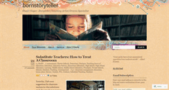 Desktop Screenshot of bornstoryteller.wordpress.com