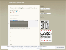 Tablet Screenshot of iranvote.wordpress.com