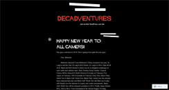 Desktop Screenshot of decadventures.wordpress.com