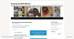 Desktop Screenshot of melodysadventures.wordpress.com