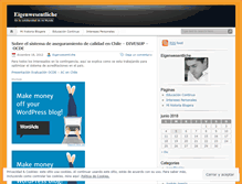 Tablet Screenshot of eigenwesentliche.wordpress.com