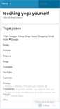 Mobile Screenshot of findingyogateacher.wordpress.com