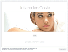 Tablet Screenshot of julianaivocosta.wordpress.com
