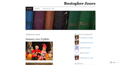 Desktop Screenshot of bustopherjones.wordpress.com