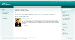 Desktop Screenshot of mrtlibrary.wordpress.com