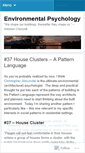 Mobile Screenshot of environpsych.wordpress.com