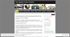 Desktop Screenshot of firefoxdreamer.wordpress.com