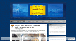 Desktop Screenshot of gurmatcollege.wordpress.com