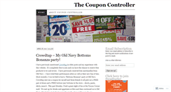 Desktop Screenshot of couponcontroller.wordpress.com