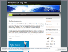 Tablet Screenshot of nosolofrikis.wordpress.com