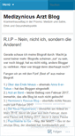 Mobile Screenshot of medizynicus.wordpress.com