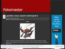 Tablet Screenshot of mestrepokemon.wordpress.com