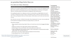 Desktop Screenshot of mygmablogs.wordpress.com