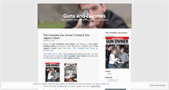 Desktop Screenshot of gunsandgunnies.wordpress.com
