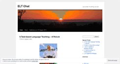 Desktop Screenshot of eltchat.wordpress.com