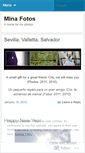 Mobile Screenshot of minafotos.wordpress.com