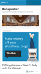 Mobile Screenshot of bookpusher.wordpress.com