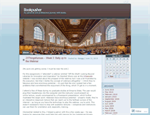 Tablet Screenshot of bookpusher.wordpress.com