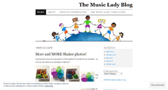 Desktop Screenshot of musiclady1.wordpress.com