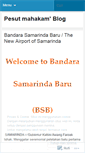 Mobile Screenshot of pesutmahakam.wordpress.com