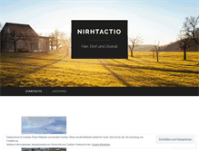Tablet Screenshot of nirhtactio.wordpress.com