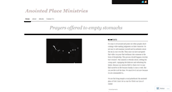 Desktop Screenshot of anointedplace.wordpress.com