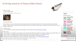 Desktop Screenshot of jamesjinkujuarez.wordpress.com