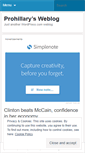 Mobile Screenshot of prohillary.wordpress.com