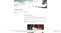 Desktop Screenshot of bohemienne95.wordpress.com