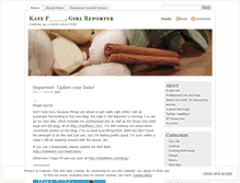 Tablet Screenshot of katek.wordpress.com