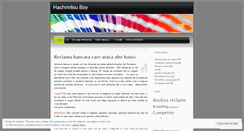 Desktop Screenshot of hachimitsuboy85.wordpress.com