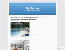 Tablet Screenshot of imoveiscampobelo.wordpress.com