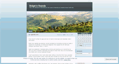 Desktop Screenshot of bridgetinrwanda.wordpress.com