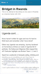 Mobile Screenshot of bridgetinrwanda.wordpress.com