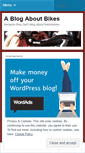 Mobile Screenshot of itsabikeblog.wordpress.com