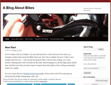 Tablet Screenshot of itsabikeblog.wordpress.com