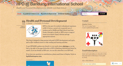 Desktop Screenshot of bishpd.wordpress.com