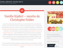 Tablet Screenshot of cuisinepatisseriechocolatandco.wordpress.com