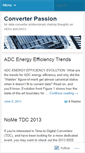 Mobile Screenshot of converterpassion.wordpress.com